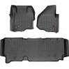 Коврики WeatherTech Black для Ford Super Duty (mkIII)(extended cab)(with 4x4 shifter)(no dead pedal) 2011-2012 automatic, цена: 12 487 грн.