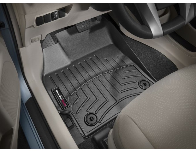 Коврики WeatherTech Black для Toyota Prius (mkIII) / Prius V (wagon)(1 row) 2012→, цена: 6 692 грн.