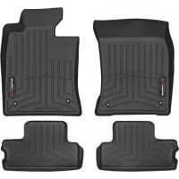 Коврики Weathertech Black для Mini Coupe (R58)(mkI)(with passanger foot rest) 2011-2015