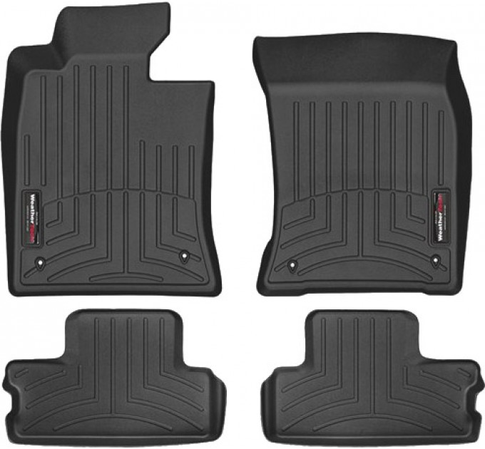 Коврики Weathertech Black для Mini Coupe (R58)(mkI)(with passanger foot rest) 2011-2015, ціна: 9 826 грн.