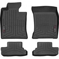 Коврики Weathertech Black для Mini Cooper (cabrio)(mkII)(R57)(with passanger foot rest) 2009-2015