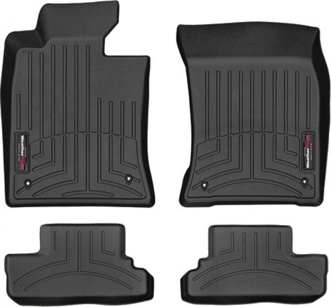 Коврики Weathertech Black для Mini Cooper (cabrio)(mkII)(R57)(with passanger foot rest) 2009-2015, ціна: 9 826 грн.