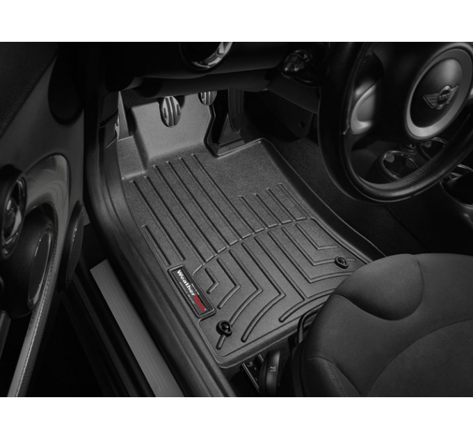 Коврики Weathertech Black для Mini Cooper (cabrio)(mkII)(R57)(with passanger foot rest) 2009-2015, ціна: 9 826 грн.