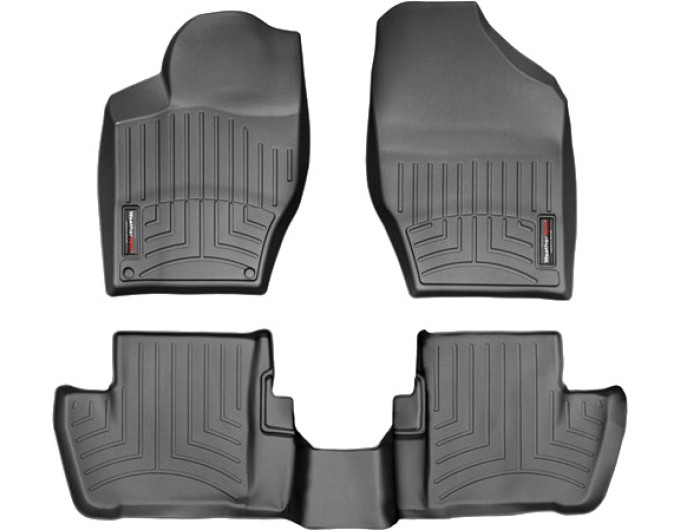 Коврики WeatherTech Black для Citroen C4 (mkII) / DS4 (mkI) 2010-2018, цена: 11 488 грн.