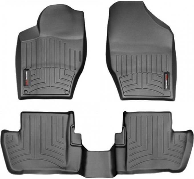 Коврики WeatherTech Black для Citroen C4 (mkII) / DS4 (mkI) 2010-2018, цена: 10 641 грн.