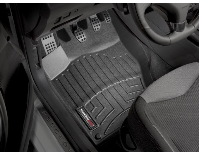 Коврики WeatherTech Black для Peugeot 308 (mkI) 2008-2013; Citroen C4 (mkII) / DS4 (mkI)(1 row) 2010-2018, цена: 6 692 грн.