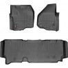 Коврики WeatherTech Black для Ford Super Duty (mkIII)(extended cab)(no 4x4 shifter)(1 row - 2pcs.)(raised dead pedal) 2012-2016 automatic, цена: 12 487 грн.