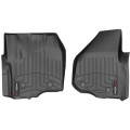 Коврики WeatherTech Black для Ford Super Duty (mkIII)(extended & double cab)(no 4x4 shifter)(raised dead pedal)(2 pcs.)(1 row) 2012-2016 automatic, цена: 6 692 грн.