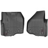 Коврики Weathertech Black для Ford Super Duty (extended & double cab)(mkIII)(no 4x4 shifter)(raised dead pedal)(2 pcs.)(1 row) 2012-2016 automatic, ціна: 6 144 грн.