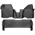 Коврики WeatherTech Black для Ford Super Duty (mkIII)(double cab)(no 4x4 shifter)(1 row - 1pc.)(raised dead pedal) 2012-2016 automatic, цена: 15 243 грн.