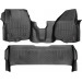 Коврики WeatherTech Black для Ford Super Duty (mkIII)(double cab)(no 4x4 shifter)(1 row - 1pc.)(raised dead pedal) 2012-2016 automatic, цена: 14 117 грн.