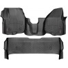 Коврики Weathertech Black для Ford Super Duty (double cab)(mkIII)(no 4x4 shifter)(1 row - 1pc.)(raised dead pedal) 2012-2016 automatic, ціна: 14 117 грн.