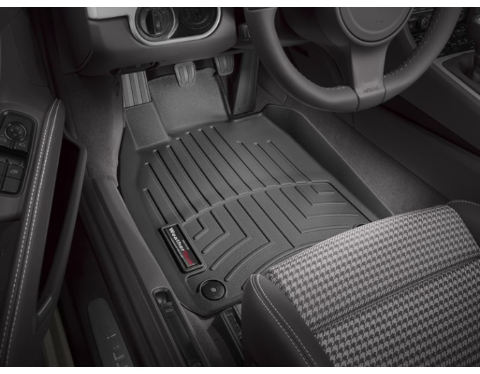Коврики WeatherTech Black для Porsche 911 (991)(no passenger luggage net) 2011-2018, цена: 6 692 грн.