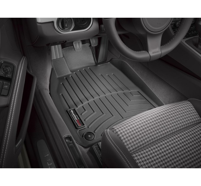 Коврики Weathertech Black для Porsche 911 (991)(no passenger luggage net) 2011-2018, ціна: 6 144 грн.