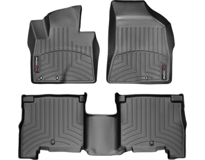Коврики Weathertech Black для Hyundai Santa Fe (EU)(mkII)(3 fixings) 2010-2012, ціна: 11 488 грн.