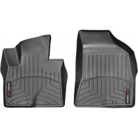 Коврики Weathertech Black для Hyundai Santa Fe; Kia Sorento (EU)(mkII)(3 fixings)(1 row) 2009-2012