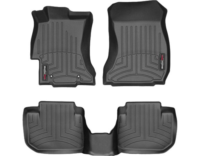 Коврики WeatherTech Black для Subaru Impreza (mkIV) / XV (mkI) / Levorg (mkI) 2012-2016, цена: 11 488 грн.