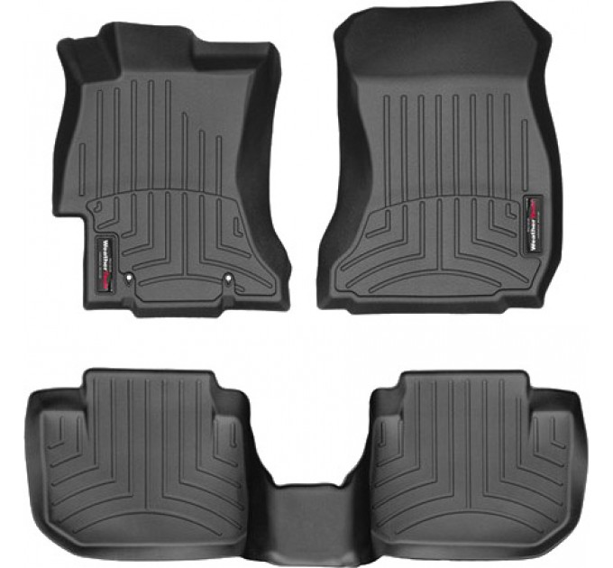 Коврики Weathertech Black для Subaru Impreza (mkIV); XV (mkI); Levorg (mkI) 2012-2016, ціна: 10 641 грн.