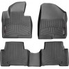 Коврики Weathertech Black для Hyundai Santa Fe (mkIII)(1-2 row) 2013-2018, ціна: 10 641 грн.