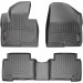 Коврики Weathertech Black для Hyundai Grand Santa Fe (mkIII)(1-2 row) 2013-2018, ціна: 10 641 грн.