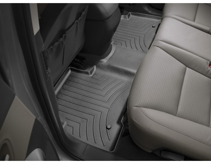 Коврики Weathertech Black для Hyundai Santa Fe (mkIII)(1-2 row) 2013-2018, ціна: 11 488 грн.