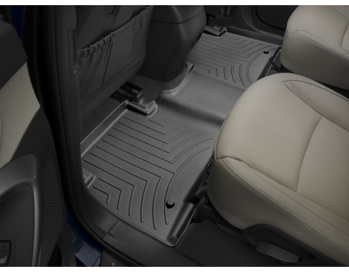 Коврики Weathertech Black для Hyundai Grand Santa Fe (mkIII)(1-2 row) 2013-2018, ціна: 11 488 грн.