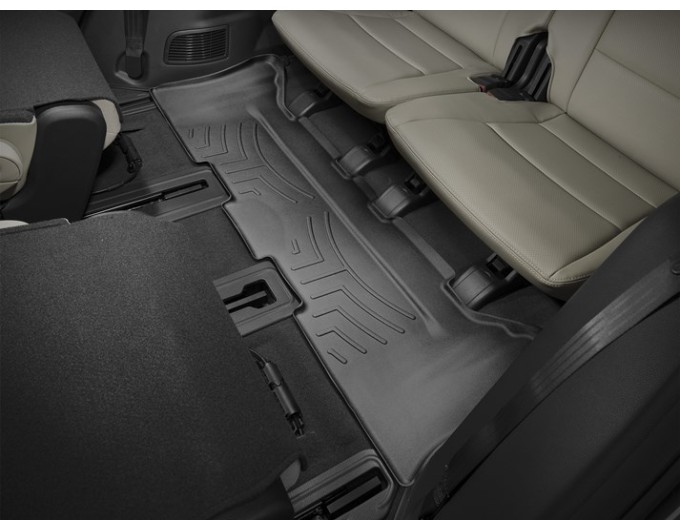 Коврики WeatherTech Black для Kia Sorento (mkII)(3 row) 2013-2018 (USA); Hyundai Grand Santa Fe (mkIII)(3 row) 2013-2018, цена: 4 911 грн.