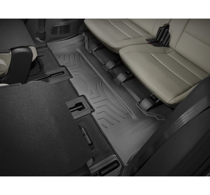 Коврик Weathertech Black для Kia Sorento (US)(mkII); Hyundai Grand Santa Fe (mkIII)(3 row) 2013-2018, ціна: 4 498 грн.