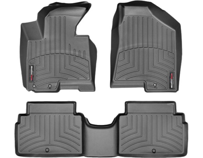 Коврики WeatherTech Black для Kia Sportage (mkIII); Hyundai ix35 (mkII)(3 fixing hooks) 2009-2015 (EU), цена: 11 603 грн.