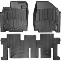 Коврики WeatherTech Black для Nissan Pathfinder (mkIV); Infiniti QX60 / JX (mkI)(1-2 row) 2010→