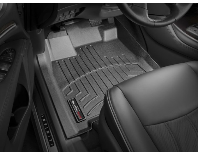 Коврики WeatherTech Black для Nissan Pathfinder (mkIV); Infiniti QX60 / JX (mkI)(1-2 row) 2010→, цена: 11 709 грн.