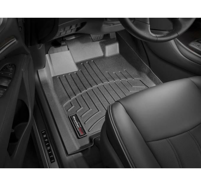 Коврики Weathertech Black для Nissan Pathfinder (mkIV); Infiniti QX60 / JX (mkI)(1-2 row) 2010→, ціна: 10 849 грн.