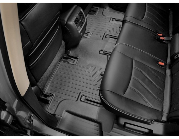 Коврики WeatherTech Black для Nissan Pathfinder (mkIV); Infiniti QX60 / JX (mkI)(2 row) 2010-2021, цена: 5 135 грн.