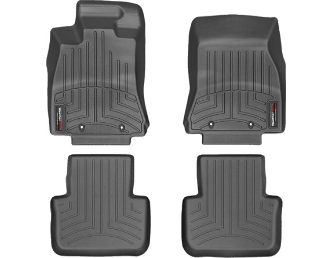 Коврики Weathertech Black для Jaguar XF (X250)(RWD)(4 fixing hooks) 2008-2015, ціна: 11 488 грн.