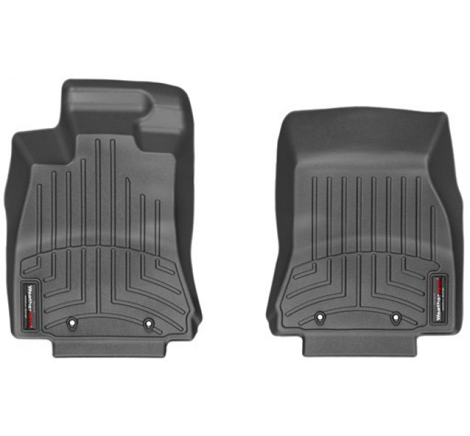 Коврики Weathertech Black для Jaguar XF (X250)(RWD)(4 fixing hooks)(1 row) 2008-2015, ціна: 6 144 грн.