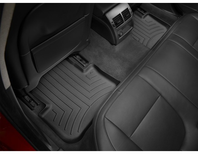 Коврики Weathertech Black для Jaguar XF (X250)(RWD)(4 fixing hooks) 2008-2015, ціна: 11 488 грн.