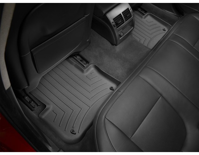 Коврики Weathertech Black для Jaguar XF (X250)(AWD)(8 fixing hooks) 2013-2015, ціна: 11 488 грн.
