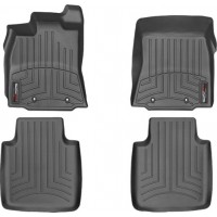 Коврики WeatherTech Black для Jaguar XJ (X351)(long)(RWD)(4 fixings) 2010-2019