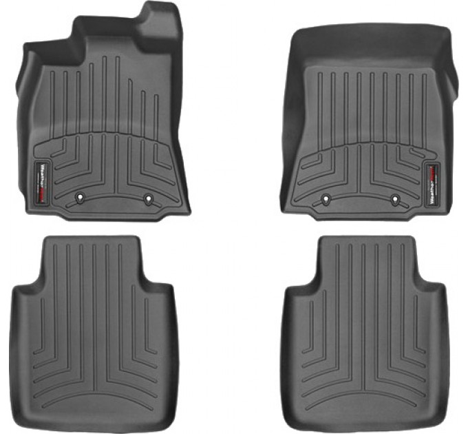 Коврики Weathertech Black для Jaguar XJ (long)(X351)(RWD)(4 fixings) 2010-2019, ціна: 9 826 грн.