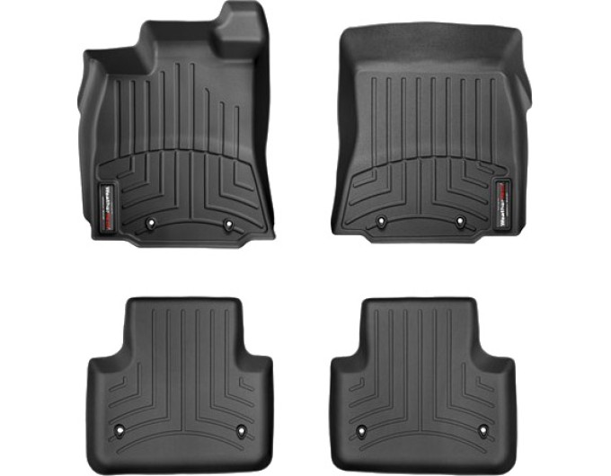Коврики Weathertech Black для Jaguar XJ (X351)(RWD)(8 fixings) 2010-2019, ціна: 10 602 грн.