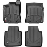 Коврики Weathertech Black для Jaguar XJ (long)(X351)(RWD)(8 fixings) 2010-2019