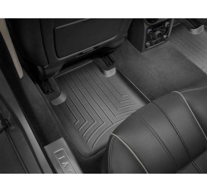 Коврики WeatherTech Black для Jaguar XJ (X351)(with fixings)(2 row) 2010-2019, цена: 3 683 грн.