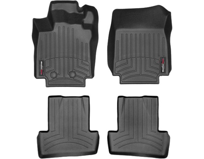 Коврики WeatherTech Black для Renault Clio (mkIII) 2005-2012, цена: 10 602 грн.