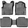 Коврики WeatherTech Black для Toyota Tacoma (mkII)(extended cab)(with storage boxes on 2 row) 2012-2015, цена: 10 641 грн.