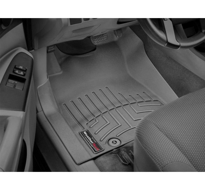 Коврики WeatherTech Black для Toyota Tacoma (mkII)(extended cab)(no storage boxes on 2 row) 2012-2015, цена: 10 641 грн.