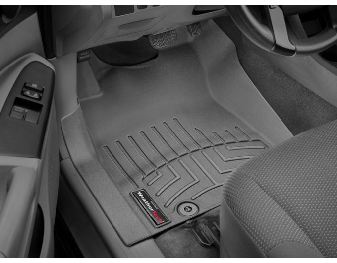 Коврики WeatherTech Black для Toyota Tacoma (mkII)(single cab) 2012-2014, цена: 6 692 грн.