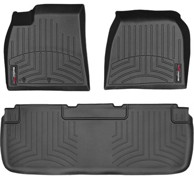 Коврики WeatherTech Black для Tesla Model S (mkI)(2 fixings) 2012-2014, цена: 10 849 грн.