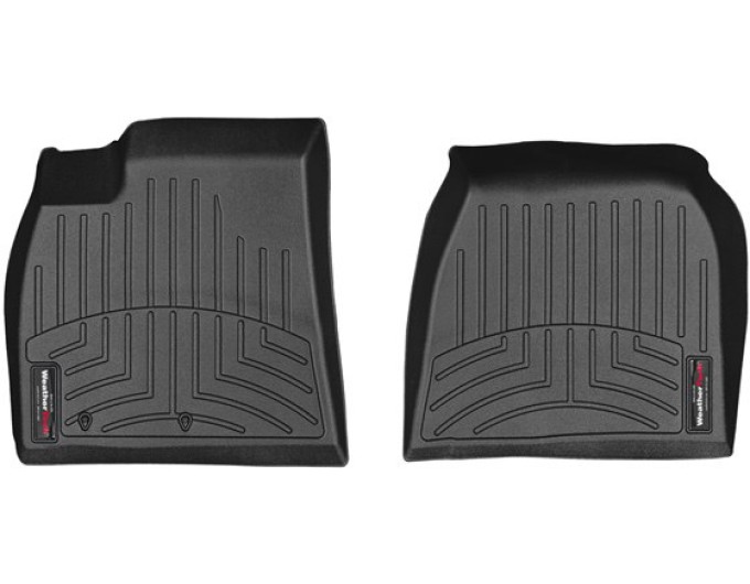 Коврики Weathertech Black для Tesla Model S (mkI)(2 fixings)(1 row) 2012-2014, ціна: 6 692 грн.