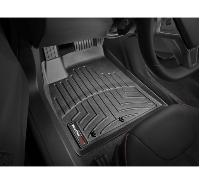 Коврики WeatherTech Black для Tesla Model S (mkI)(2 fixings) 2012-2014, цена: 10 849 грн.