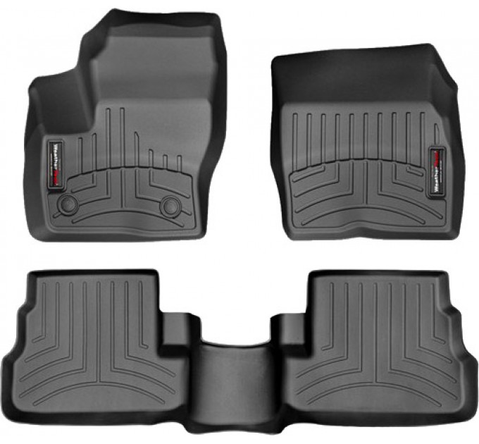 Коврики Weathertech Black для Lincoln MKC (mkI) 2014-2016, ціна: 10 641 грн.